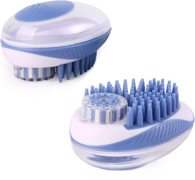 Perie 2-in-1 pentru baie, masaj animale de companie Manolex