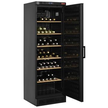 Frigider pentru vin, ventilat, capacitate 380l, negru de la Clever Services SRL