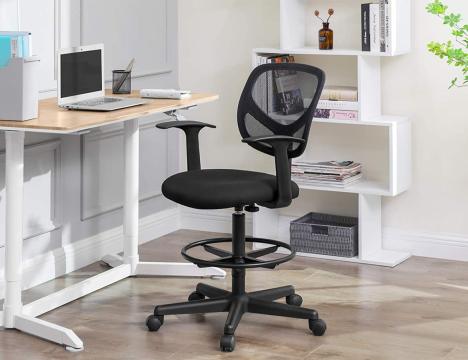 Scaun inalt de birou Black Terra One