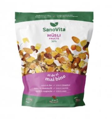 Musli cu fructe SanoVita 1 kg