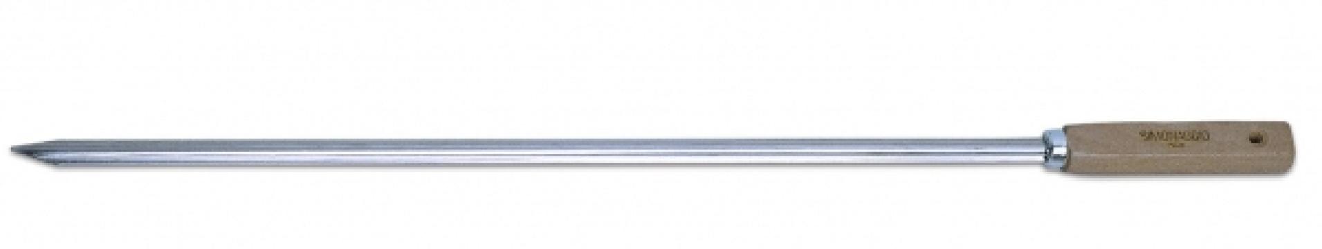 Ac metalic frigarui 65cm Simonaggio Churrasco cu maner lemn