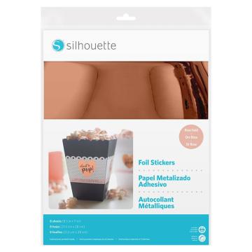 Foi de autocolante Silhouette - Folie de aur roz de la R&A Line Trade SRL