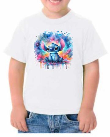 Tricou copii personalizat Stitch 3 de la Crd Print Unu Bucuresti Srl