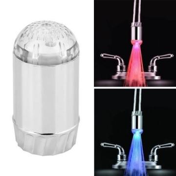 Cap de robinet cu LED multicolor si filtru 7 culori