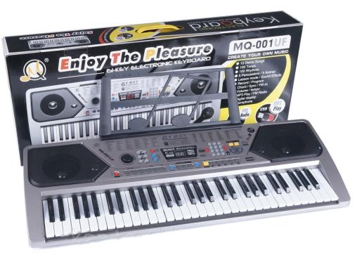 Orga electronica MQ-001UF cu 61 clape, USB, MP3, radio Fm