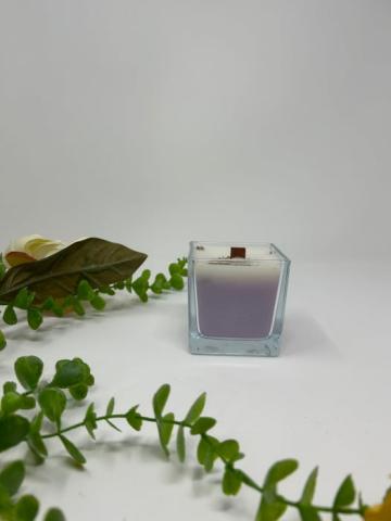 Lumanare parfumata lavanda in borcan de sticla