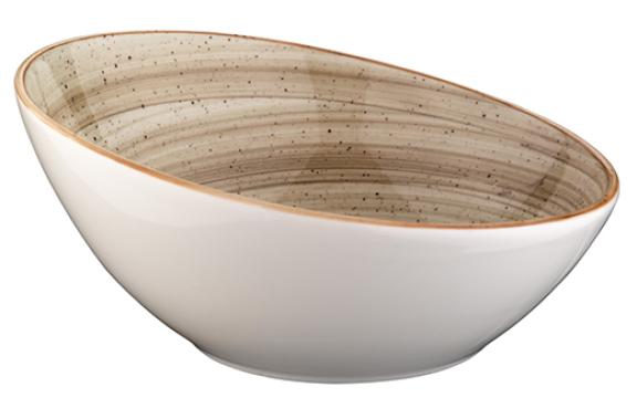 Bol inclinat din portelan Bonna Terrain 18cm 400ml
