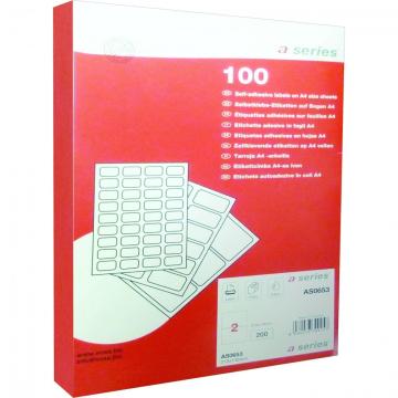 Etichete A-Series, 105 x 48 mm, 1.200 etichete, 100 coli/top de la Sanito Distribution Srl