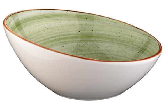 Bol inclinat din portelan Bonna Theraphy 22cm 750ml