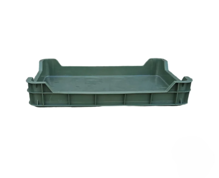 Lada plastic 600x400x100mm tip M5 HDPE verde de la Legolas Srl.