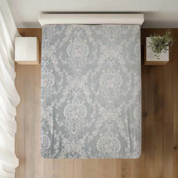 Cearceaf pat simplu dimensiuni:140x240, 100% bumbac ranforce