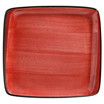 Farfurie patrata din portelan Bonna Passion 32x30cm