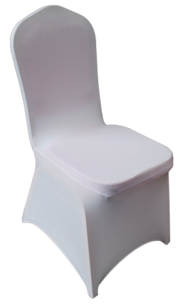 Husa elastica scaun catering Raki culoare alba