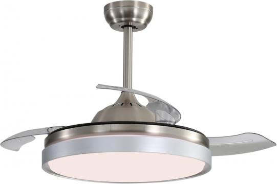Ventilator de tavan cu lumina LED reglabila in 3 culori de la Molifag Srl