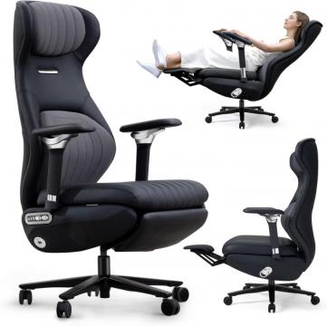 Scaun de birou din piele, reglabil electric de la Molifag Srl