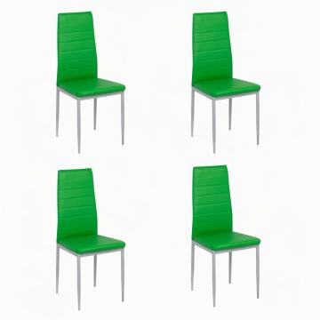 Set 4 scaune bucatarie - verde