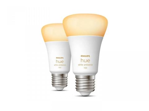 Becuri LED inteligente Philips Hue A60, Bluetooth, E27, 8W