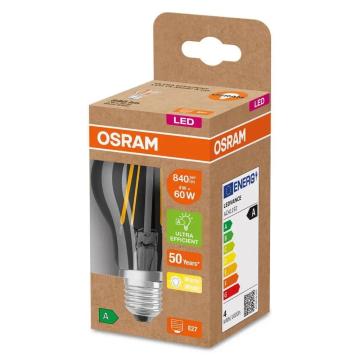 Bec LED Osram Classic A60, Ultra Efficient Light, E27, 4W de la Eve Nasia S.r.l