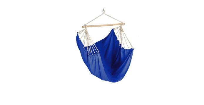 Hamac - scaun brazilian Relaxdays, pentru interior, terasa de la Velorix Global Srl