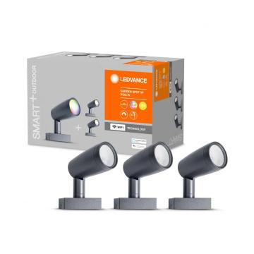 Spoturi LED RGB pentru exterior cu spike Ledvance Smart+