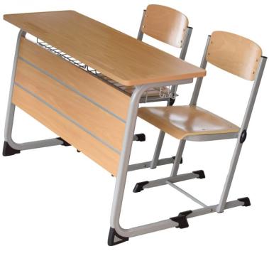 Set mobilier scolar 2 persoane,  Amicii 2N gimnazial