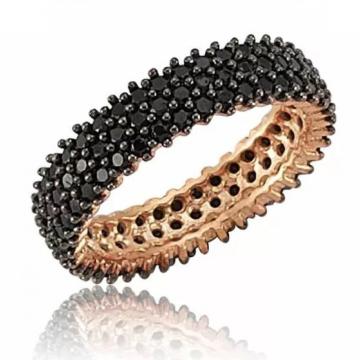 Inel Eternity din argint 925 placat cu rodiu roz