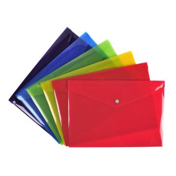 Mapa protectie, inchidere cu buton, A4, diverse culori de la Sanito Distribution Srl