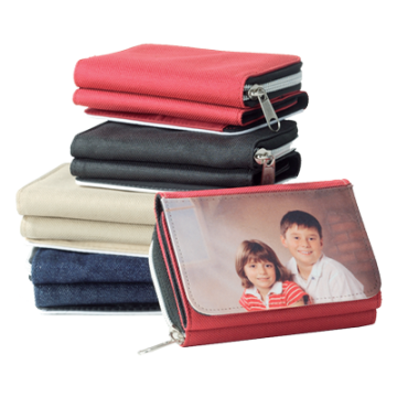 Portofel textil Jeans in cutie