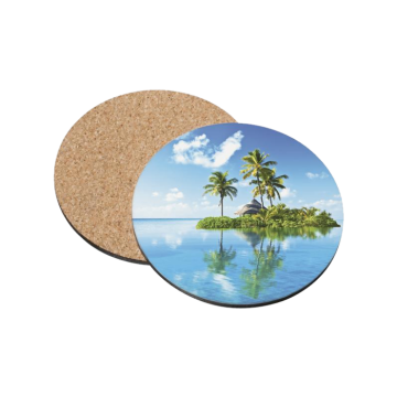 Suport pahare rotund MDF