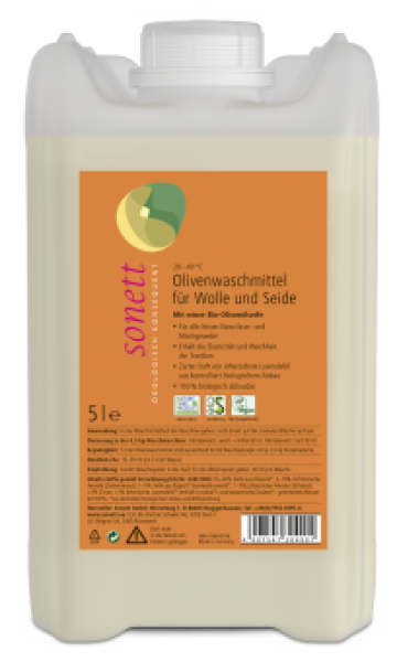 Detergent lichid pentru lana si matase ecologic 5 L Sonett de la Supermarket Pentru Tine Srl