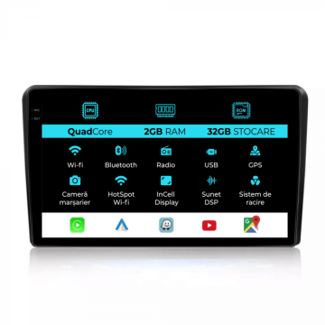 Navigatie dedicata Fiat 500L (2012 - 2017), 10inch, 2Gb Ram
