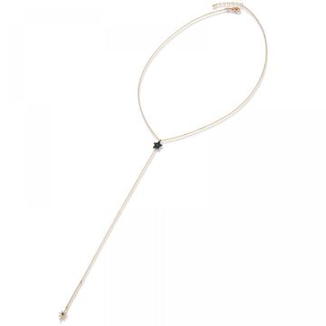 Colier Caserta aur roz 14K de la Sandra Ferretti Srl