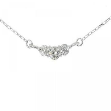 Colier din aur alb de 18 K cu diamante de 0.10 carate de la Sandra Ferretti Srl