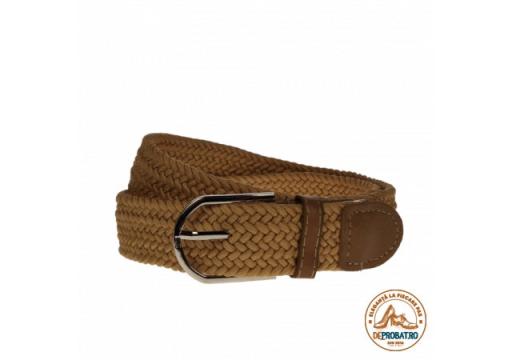 Curea elastica barbati casual maro - confort si stil