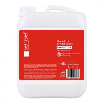 Sapun gel cu acid lactic Protector 5 litri - Sense