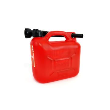 Canistra din plastic pentru combustibil rosie 5L de la Auto Care Store Srl