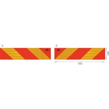 Placute reflectorizante pentru camioane 56.5x14 cm 2 buc de la Auto Care Store Srl