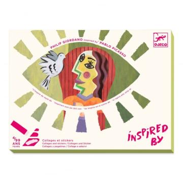 Joc Atelier creativ Cap patrat Inspired by Picasso, Djeco de la Montana Imobiliare Srl