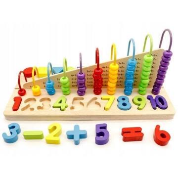 Jucarie set educational din lemn Ecotoys MB059