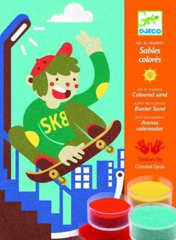 Joc Atelier creativ cu nisip, Sporturi cu placa