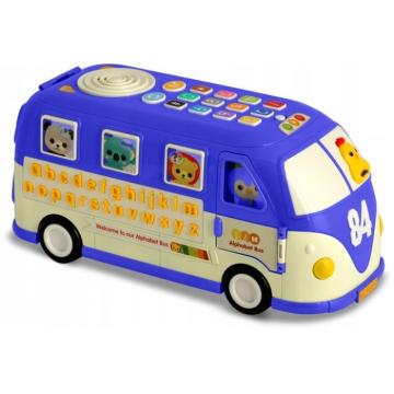 Jucarie educativa in forma de autobus cu sunete si cuburi de la Montana Imobiliare Srl