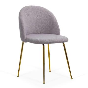 Scaune living din material boucle BUC 284 gri de la European Med Prod
