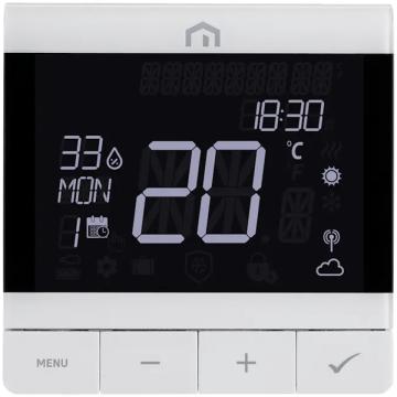 Termostat cu fir Unisenza Plus 230V de la IV & P Instalatii Srl