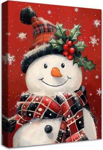 Tablou pictat pe panza 40x60 cm, Om zapada de la Molifag Srl