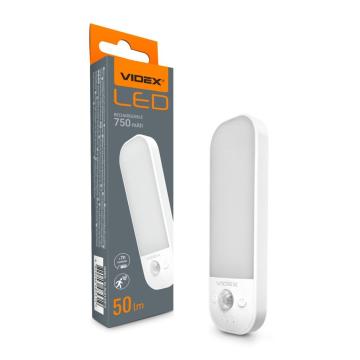 Lampa de noapte reincarcabila led cu sensor de miscare Videx de la Casa Cu Bec Srl