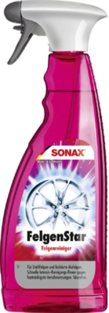 Solutie curatare jante Wheel Rim Star 750 ml Sonax de la Auto Care Store Srl