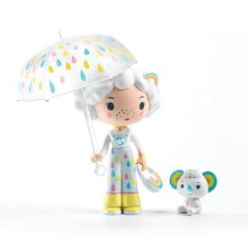 Figurine jucarie Tinyly Prunelle Bianca, Djeco de la Montana Imobiliare Srl