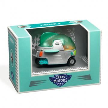 Jucarie Masina Visitor X, Colectia Crazy Motors, Djeco de la Montana Imobiliare Srl