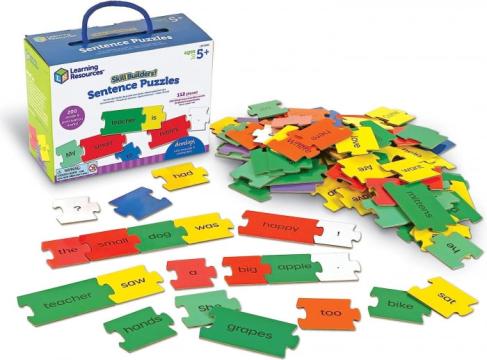 Jucarie set activitati educative - Puzzle cu propozitii