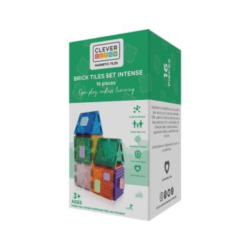 Joc set magnetic de construit Brick Tiles 16 piese